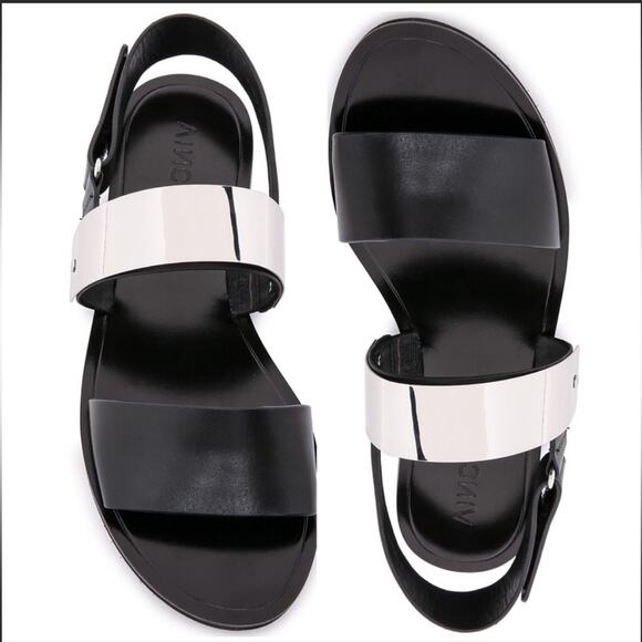 Vince Black and Silver Sandals - Picture 2 of 10